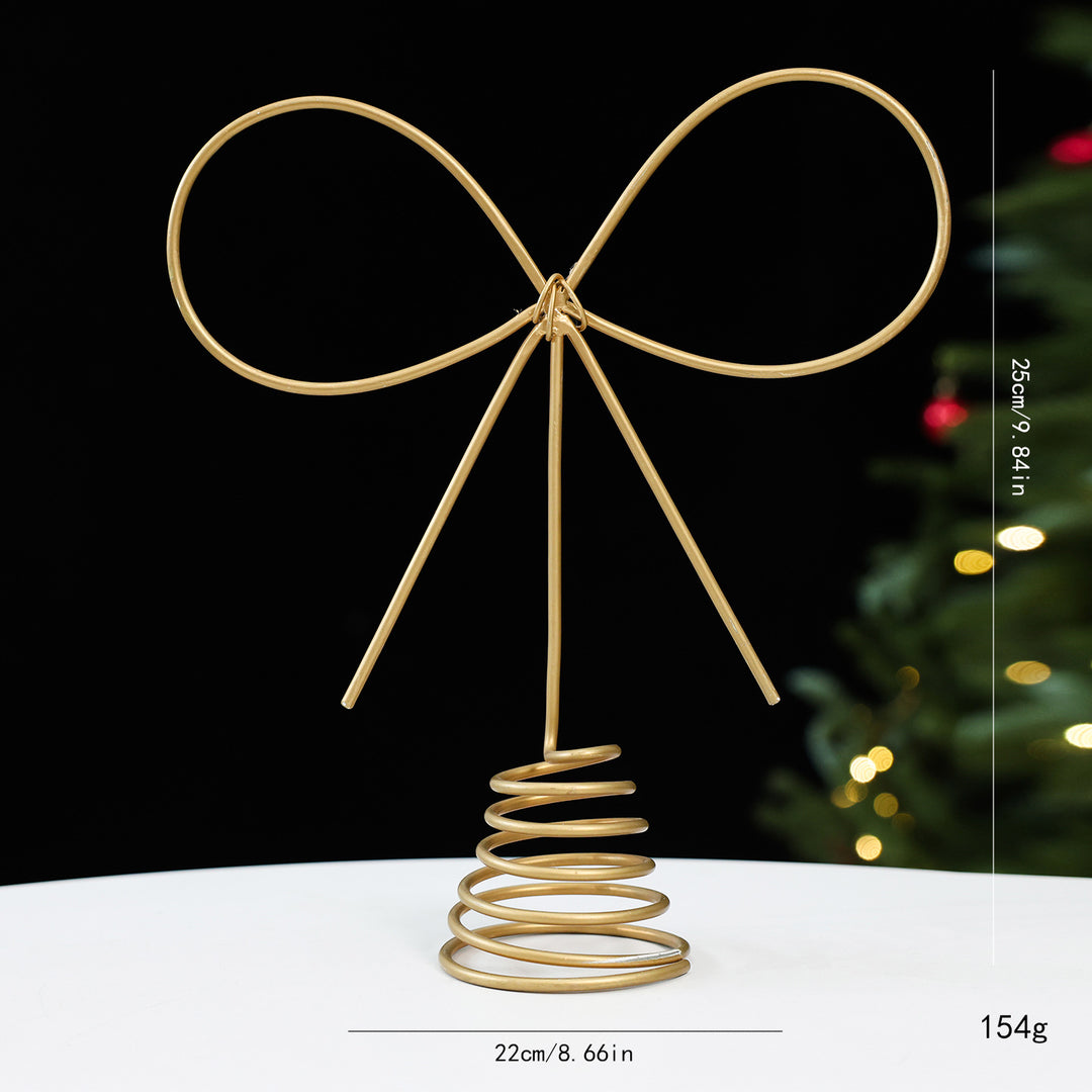 Christmas tree top decoration made of iron
