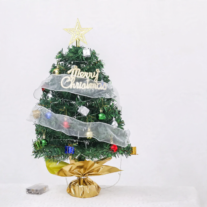 Mini Christmas Tree Set with LED Lighting