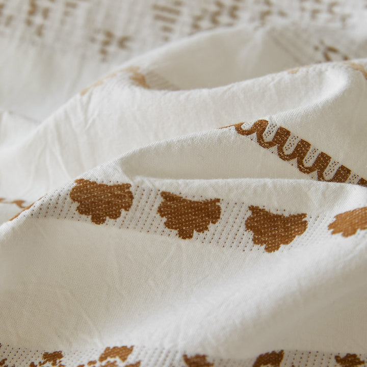 Cotton bedding set, 4-piece, year-round quality