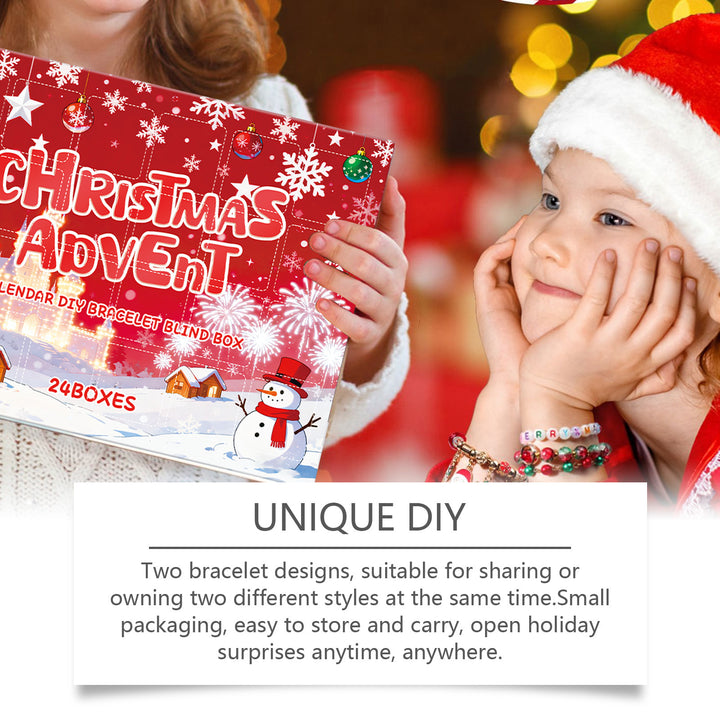 DOWMOO DIY Advent Calendar with Bracelet Set
