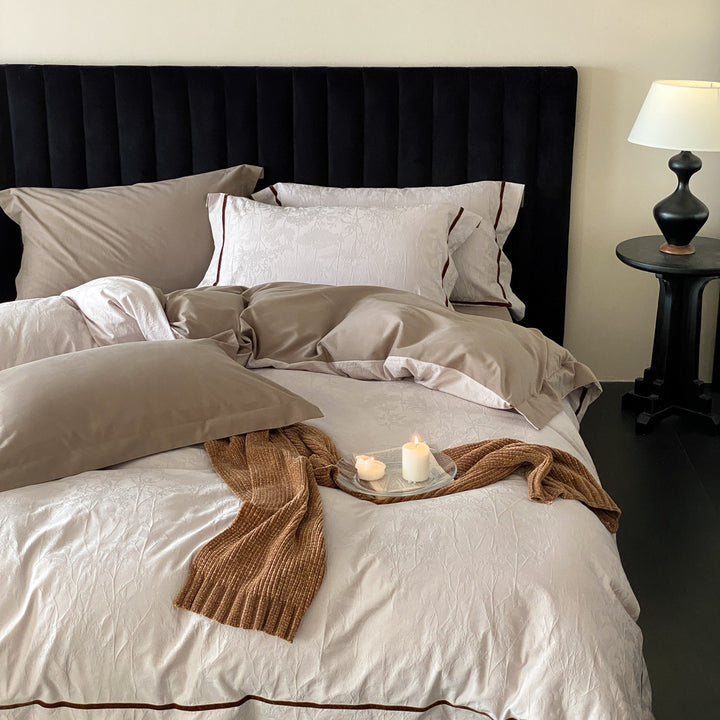 Long staple cotton bedding, 100s, Jacquard