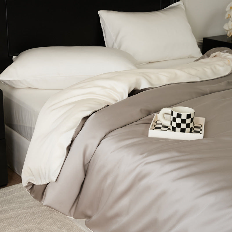 Duvet cover, Lyocell, Solid color