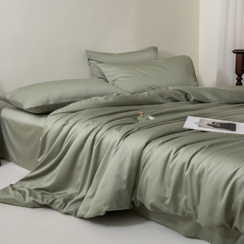 Lyocell-Cotton-Bedding-Set, silky soft, solid color