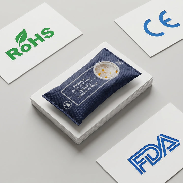 Cobalt-free silica gel desiccant, 100g