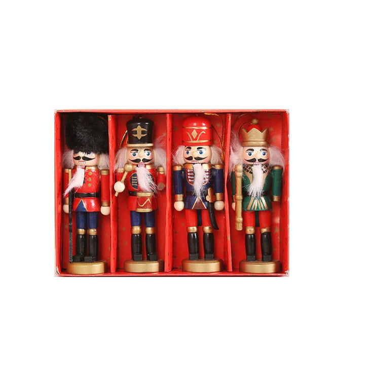 Wooden Nutcracker Soldier, 12 cm