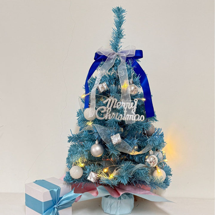 Miniature Christmas Tree Set with Lighting