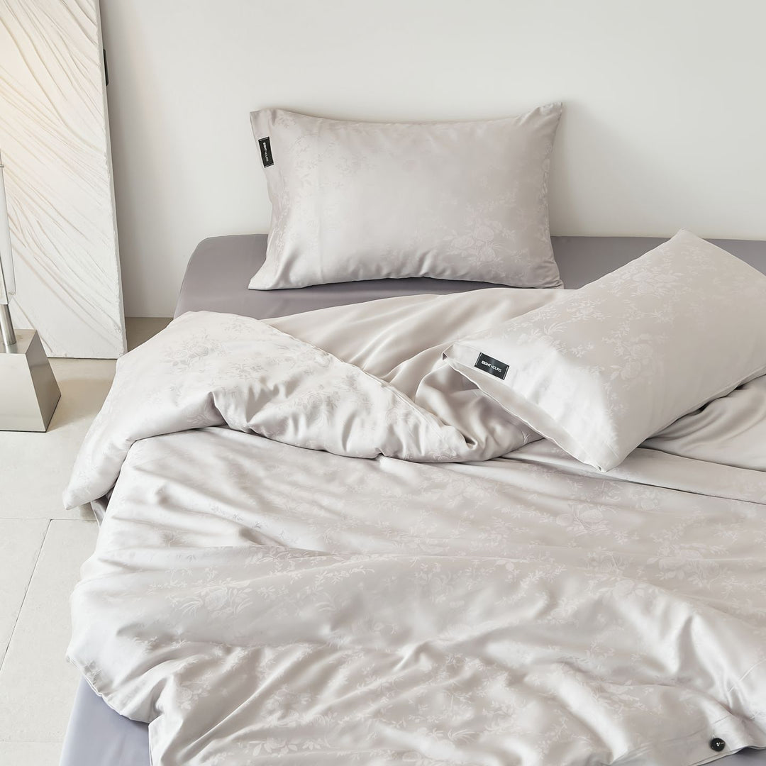 Tencel-Cotton-Bedding-Set, cooling, Jacquard