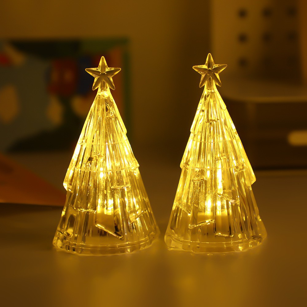 LED Christmas tree night light, decorative table lamp