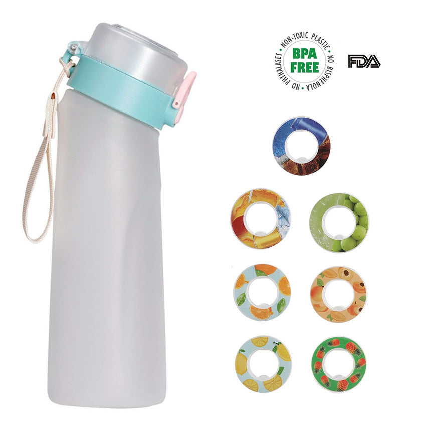 Tritan sports bottle with flavor rings, 750 ml