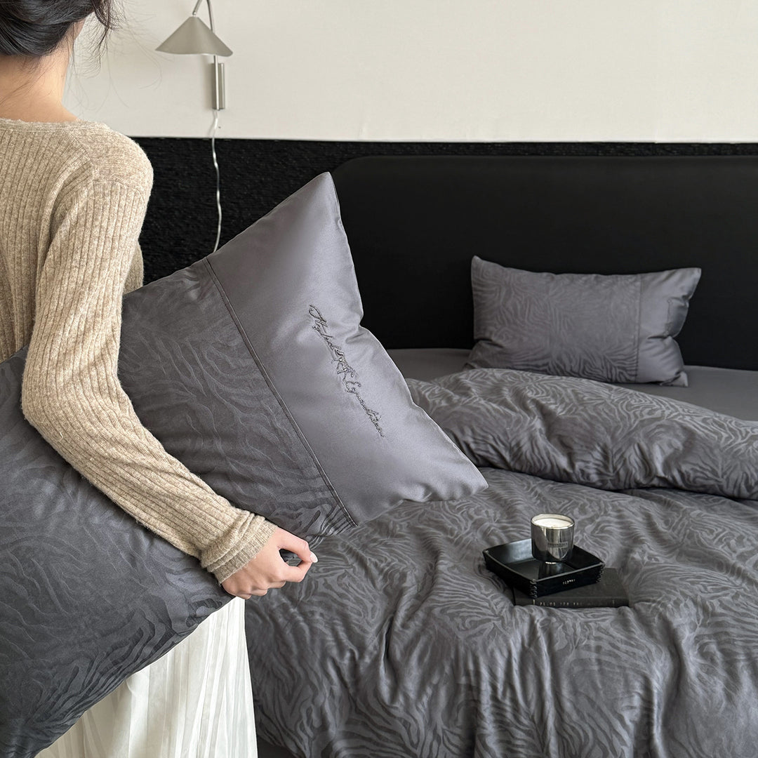 Bedding set, cotton, geometric pattern