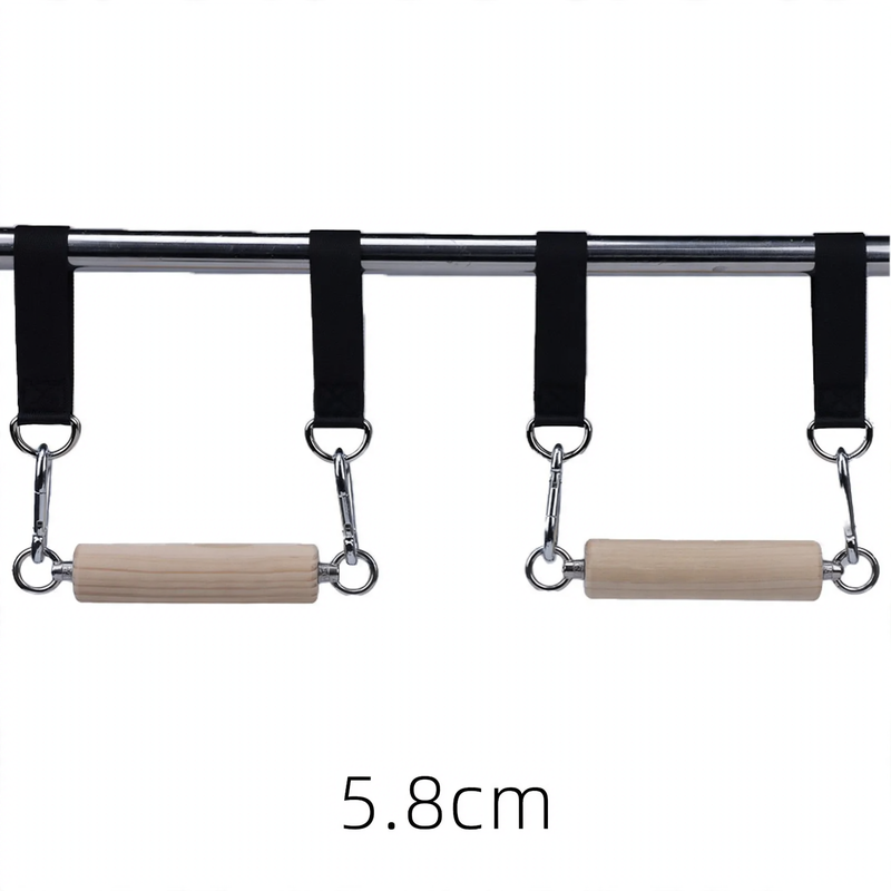 Wooden pull-up bar, various diameters