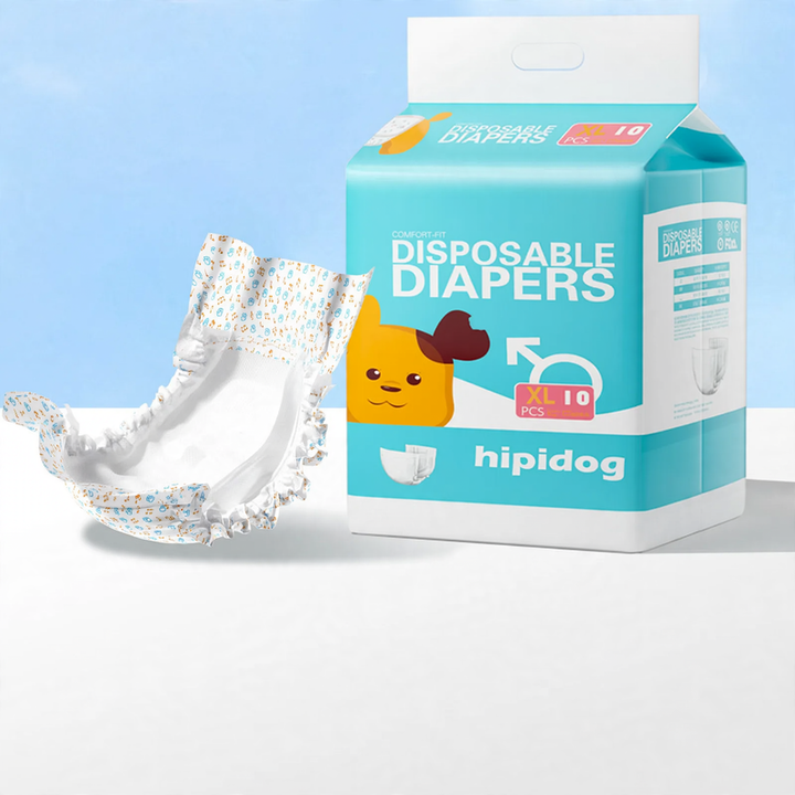 Disposable hygiene diapers for dogs