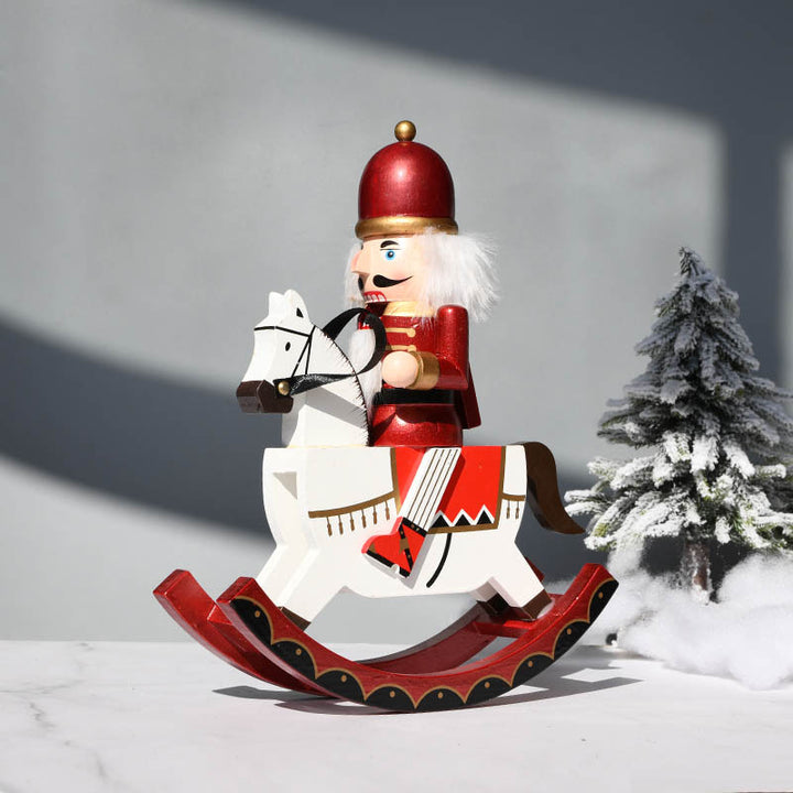 Nutcracker figure made of pine wood, 30 cm