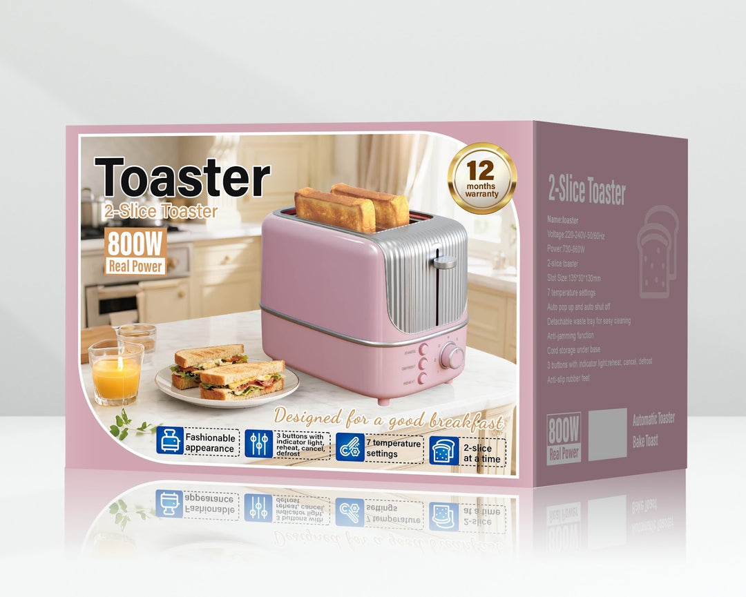 Multifunction toaster with grill and cooking function