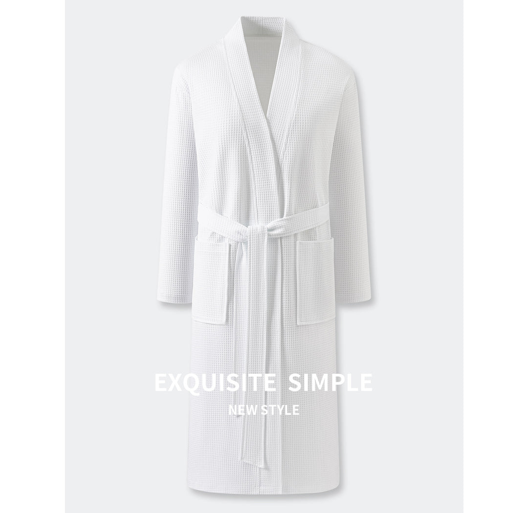 Coral fleece bathrobe for ladies