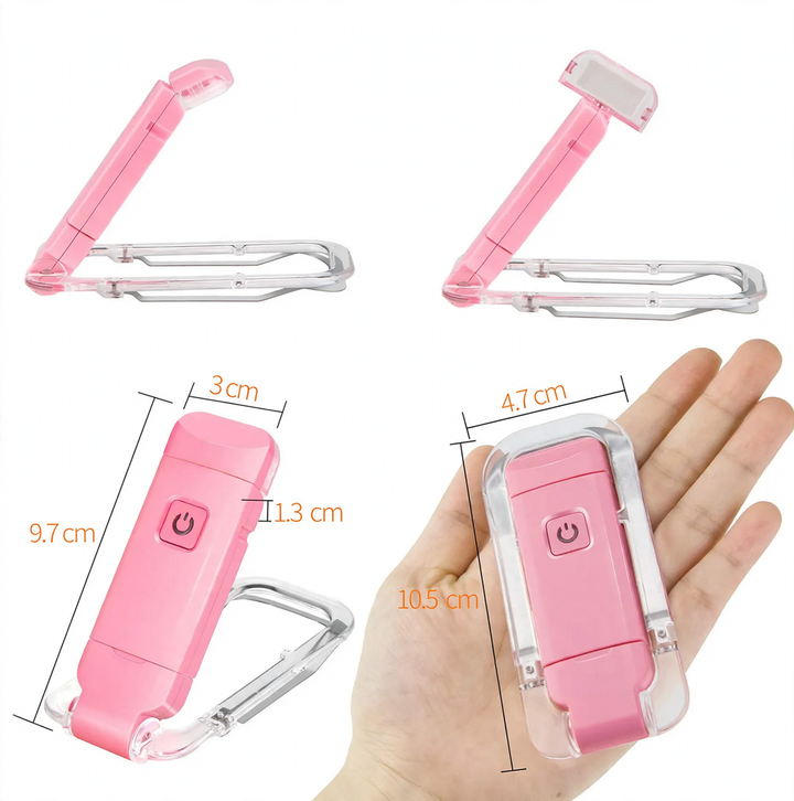 LED-USB-Clip Light, foldable