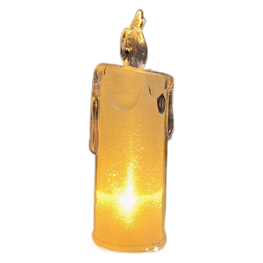 LED acrylic candle light for atmospheric decoration