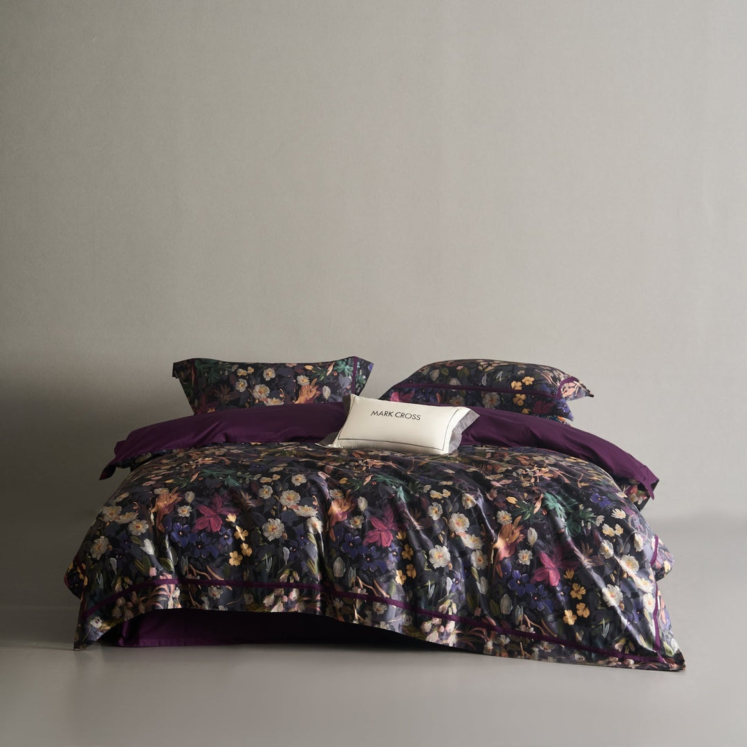 Cotton bedding set, 4-piece, 140 thread count