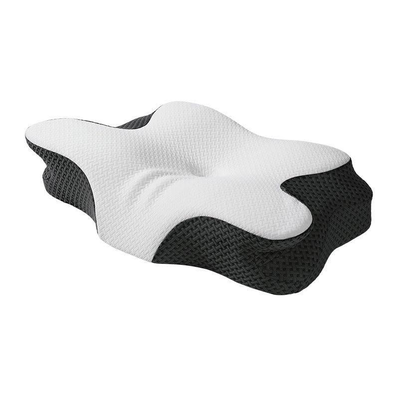 Butterfly-shaped neck support pillow made of memory foam