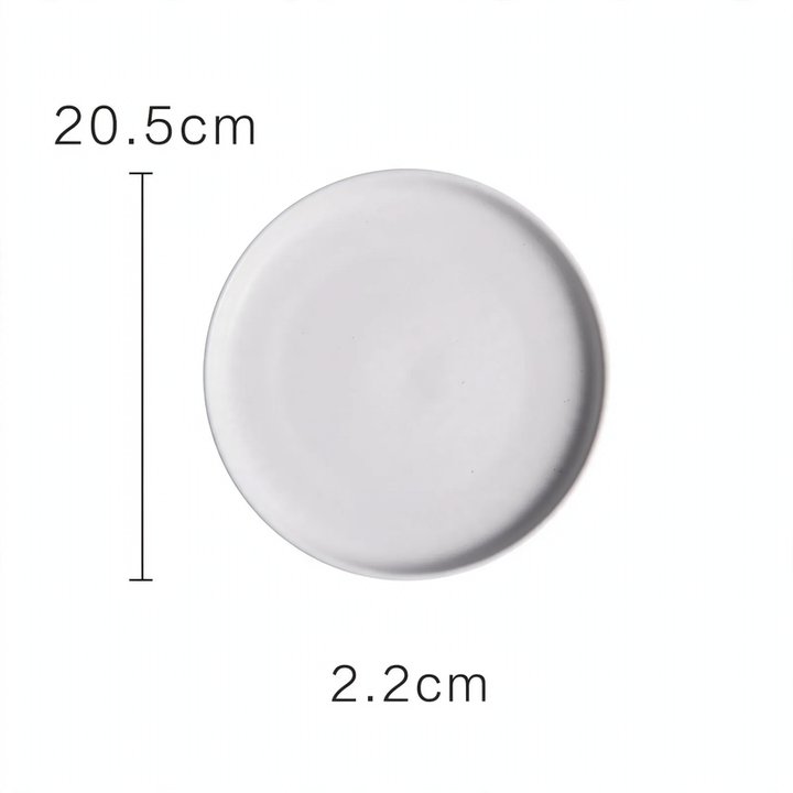 Beef Plastic Tray, Cream and Black