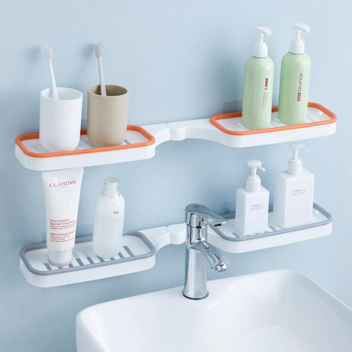 Corner Shelf Without Drilling for Bathroom | Stornfield