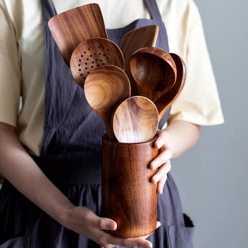 Stornfield | Teak Cutlery Set