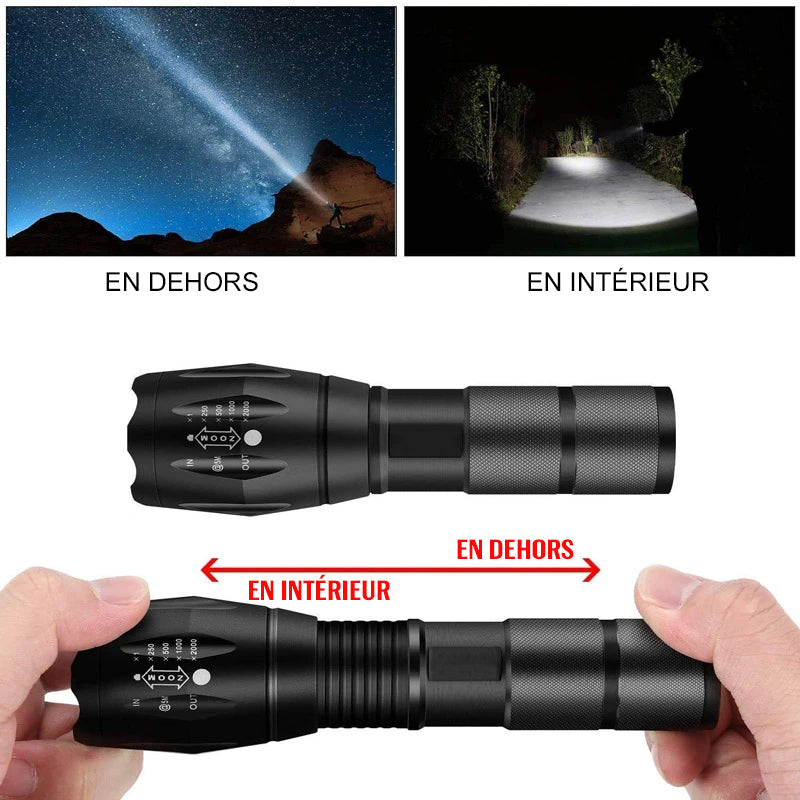 Military Ultra-Power Flashlight | Stornfield