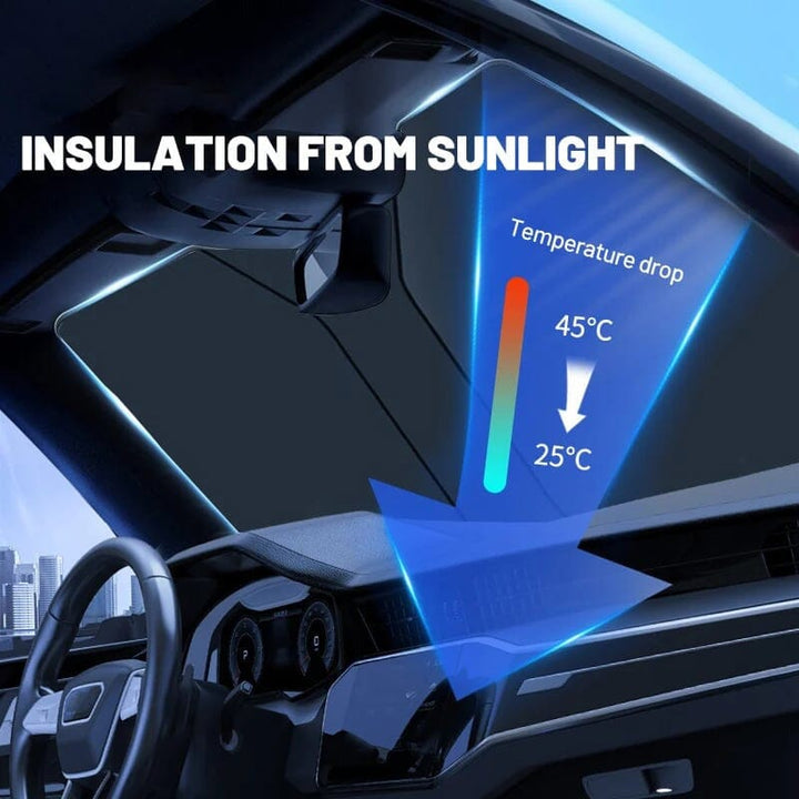 Windshield Sunshade Folding Sun Visor | Stornfield