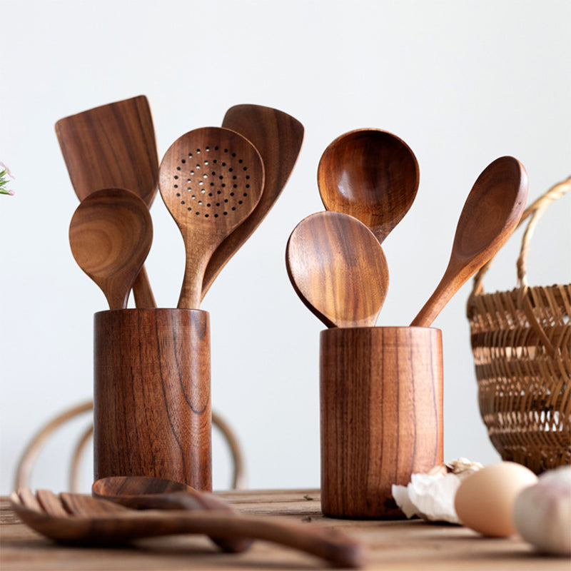 Stornfield | Teak Cutlery Set