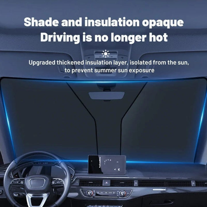 Windshield Sunshade Folding Sun Visor | Stornfield