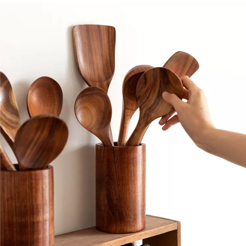 Stornfield | Teak Cutlery Set