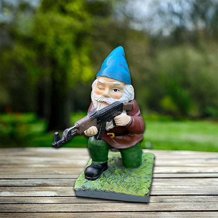 Stornfield | Nain de jardin militaire avec uniforme de camouflage