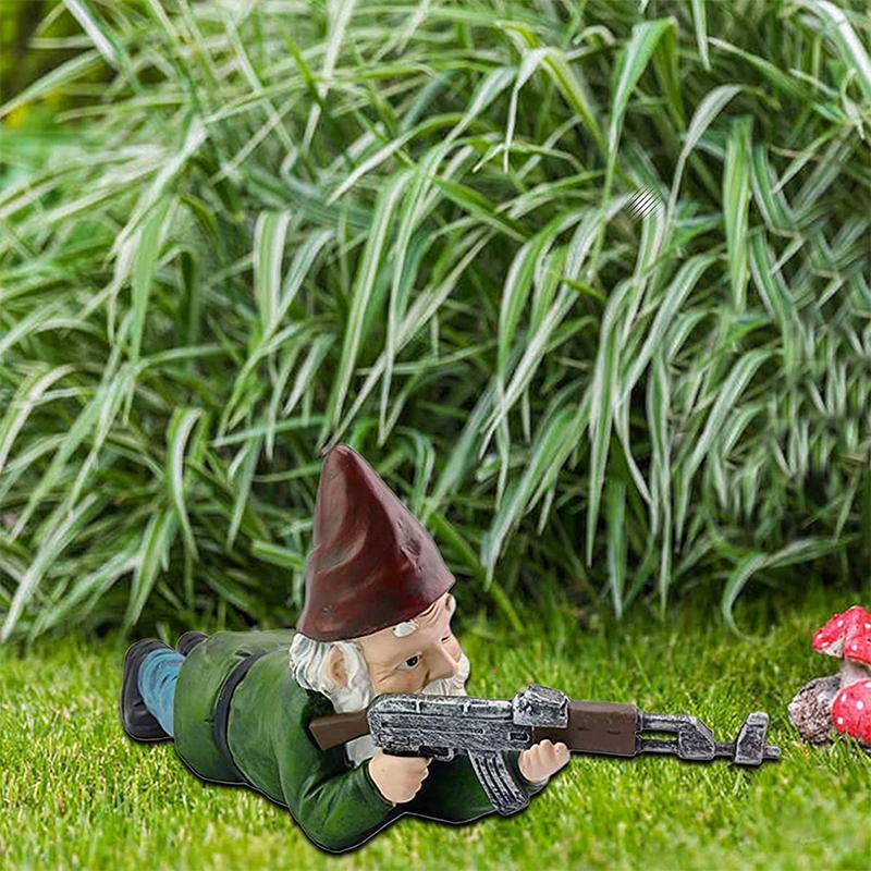 Stornfield | Military Garden Gnome with Camouflage Uniform