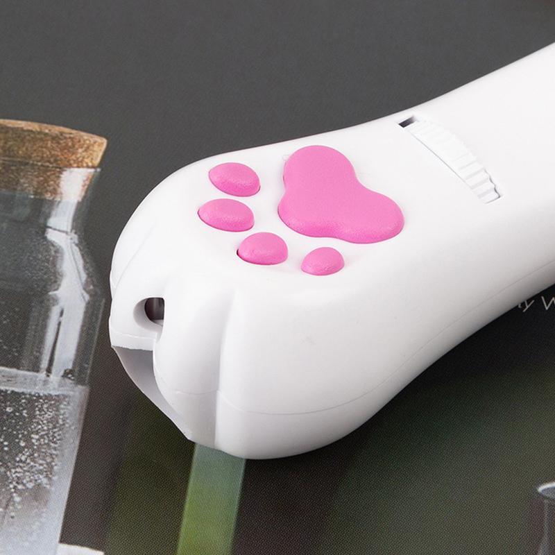 PurrPlay USB rechargeable cat laser toy – Interactive LED light with 4 patterns | Stornfield