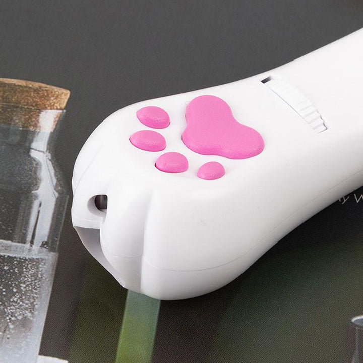 PurrPlay USB rechargeable cat laser toy – Interactive LED light with 4 patterns | Stornfield
