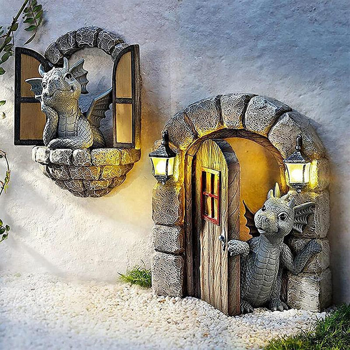 Cute Dragon Statue Ornament | Stornfield