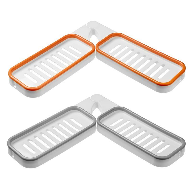 Bathroom 180° Rotatable Corner Punch-Free Rack | Stornfield