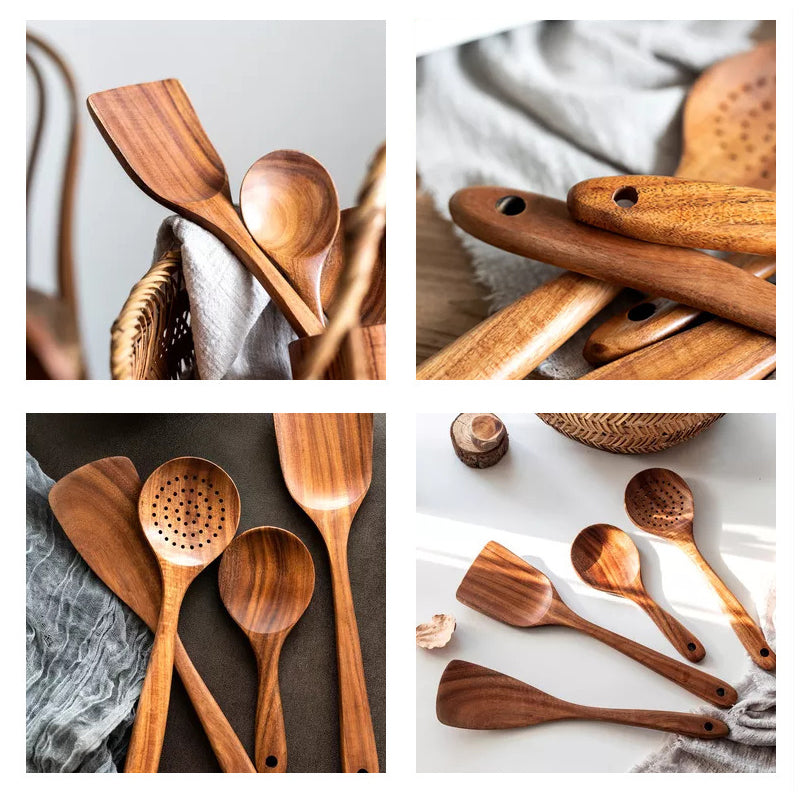 Stornfield | Teak Cutlery Set