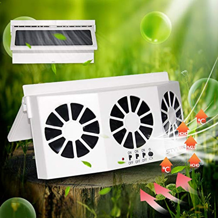 Solar Vehicle Exhaust Fan | Stornfield