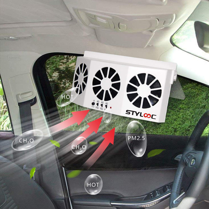 Solar Vehicle Exhaust Fan | Stornfield