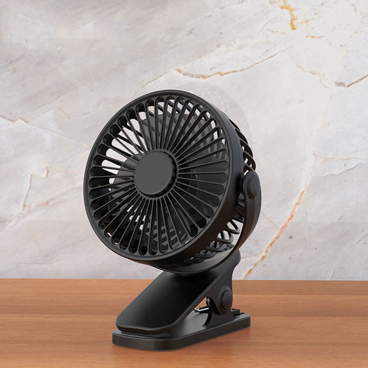 Clip Type USB Rechargeable Mini Electric Fan | Stornfield