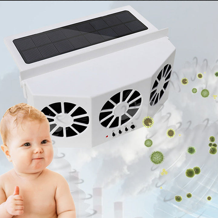 Solar Vehicle Exhaust Fan | Stornfield