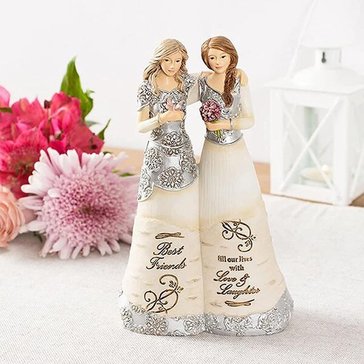 Celebrating Friendship Gifts Statue - Hand-Painted Sculptures Ornament | Stornfield