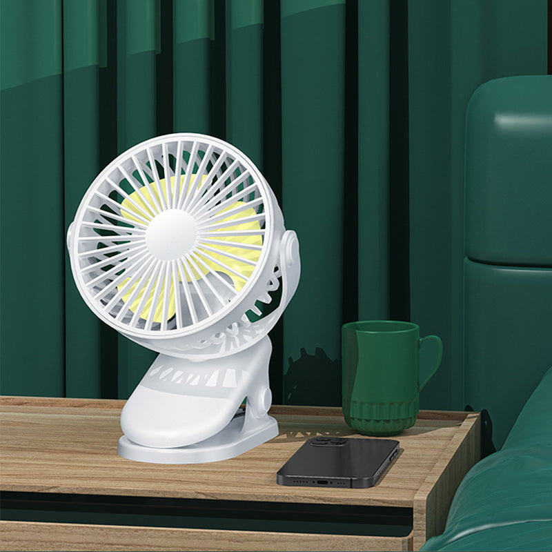 Clip Type USB Rechargeable Mini Electric Fan | Stornfield