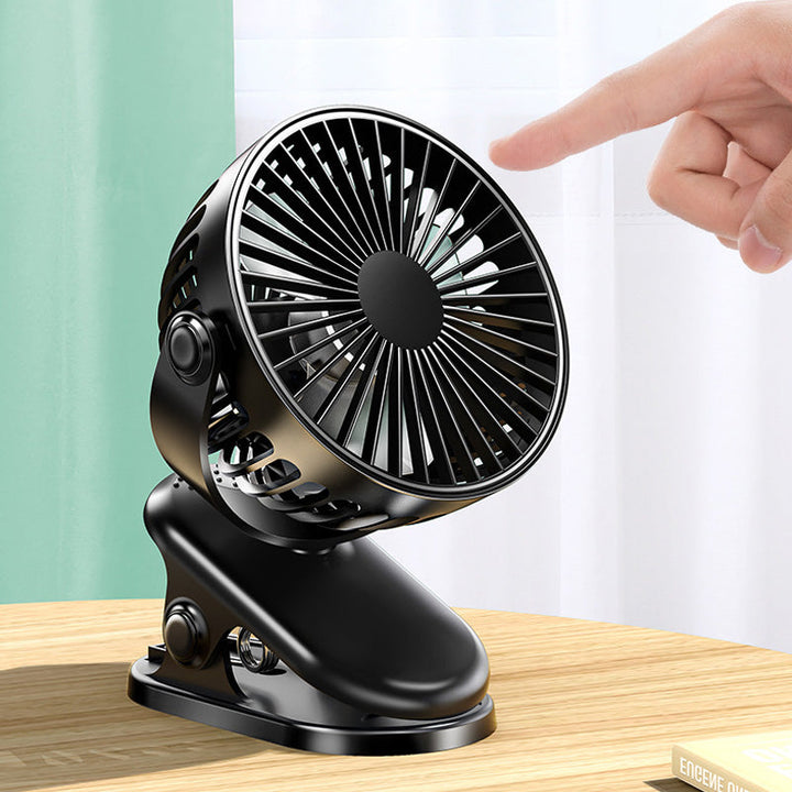 Clip Type USB Rechargeable Mini Electric Fan | Stornfield