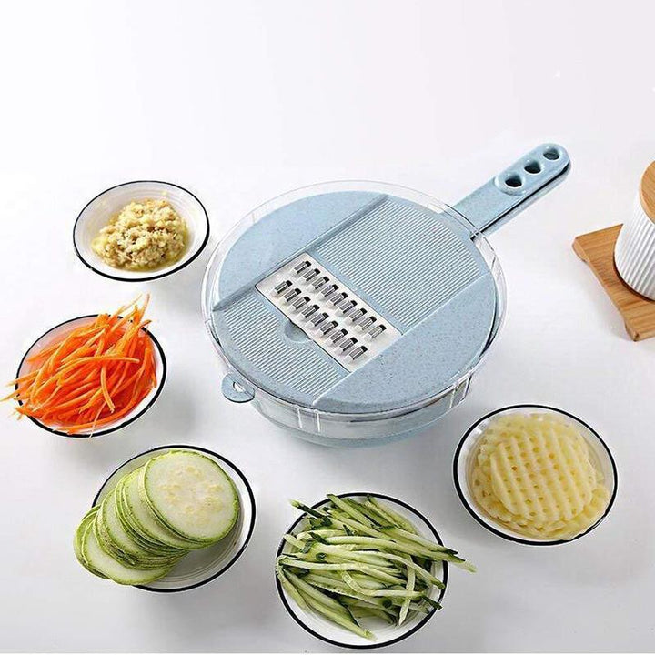 9 Pieces-Multifunctional Vegetable Slicer | Stornfield
