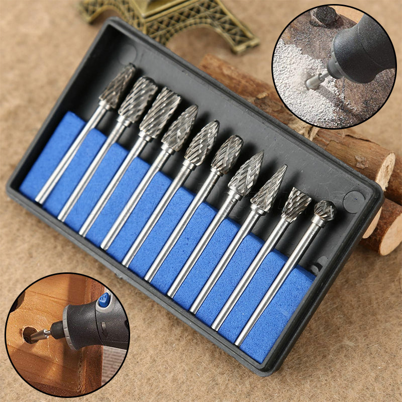 Tungsten Carbide Grinding Head (10 PCS) | Stornfield