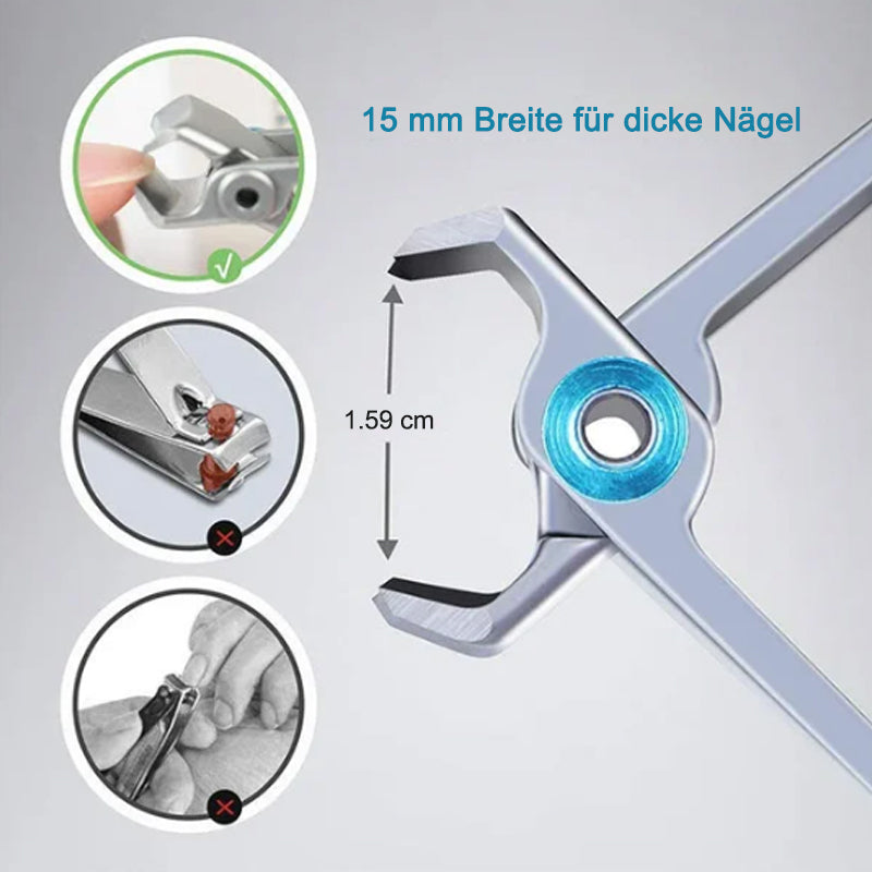 Portable ultra-sharp nail clippers made of stainless steel | Stornfield