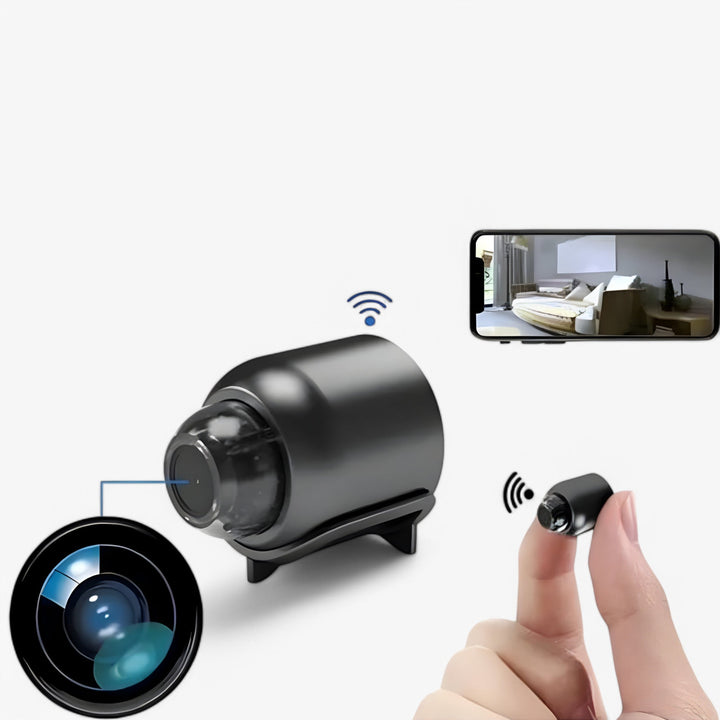 Uniko HD Mini Security Camera – Wireless 1080P Surveillance with Night Vision & Motion Detection | Stornfield