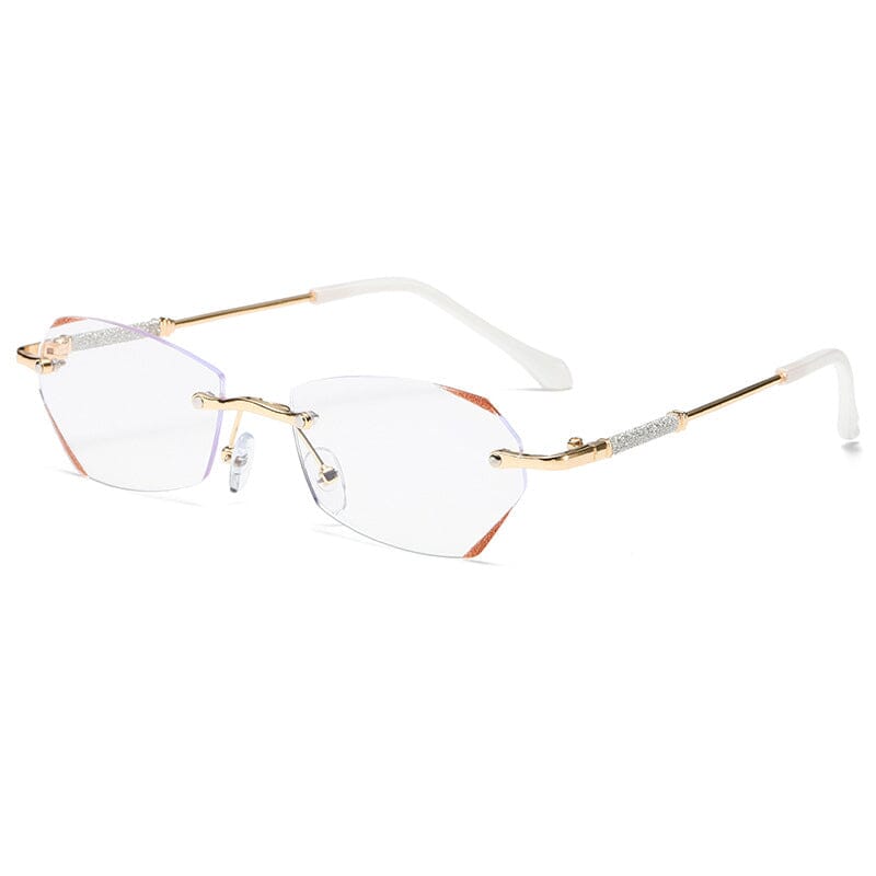 Stornfield | Fashionable rimless anti-blue light reading glasses